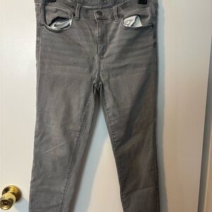 LOFT Women's Skinny Jeans Business Casual Denim Jeans in Gray
